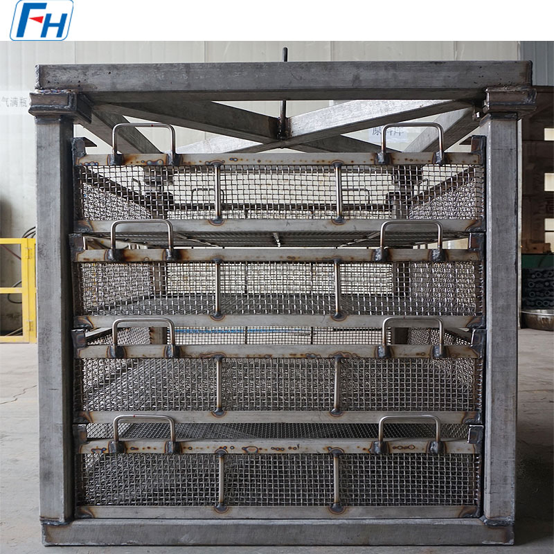 Cestas de tratamiento térmico de soldadura