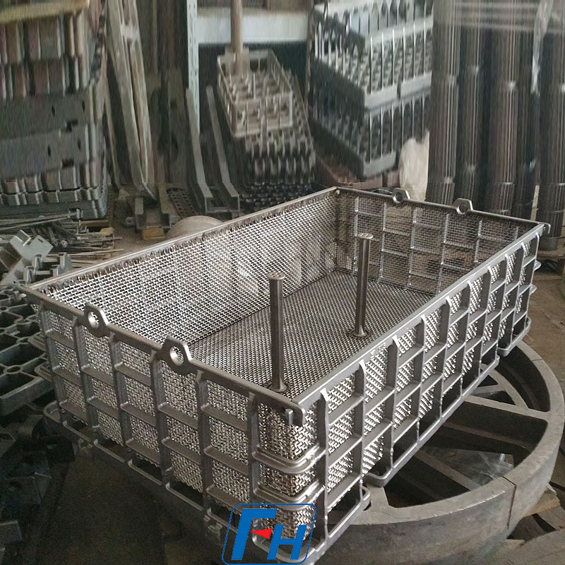 Malla de alambre resistente a altas temperaturas