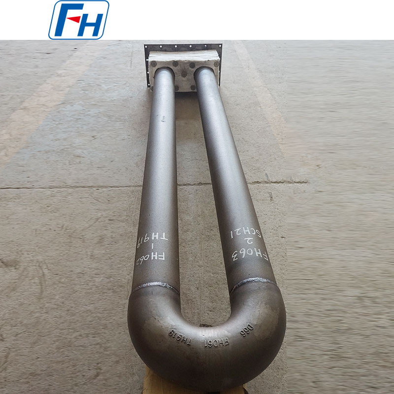 Horno de tratamiento térmico Tubo radiante resistente al calor y al desgaste