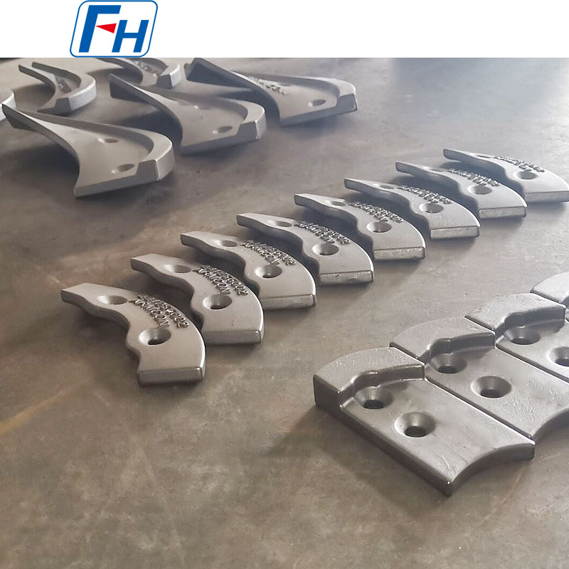 Cuchillas mezcladoras para hormigonera