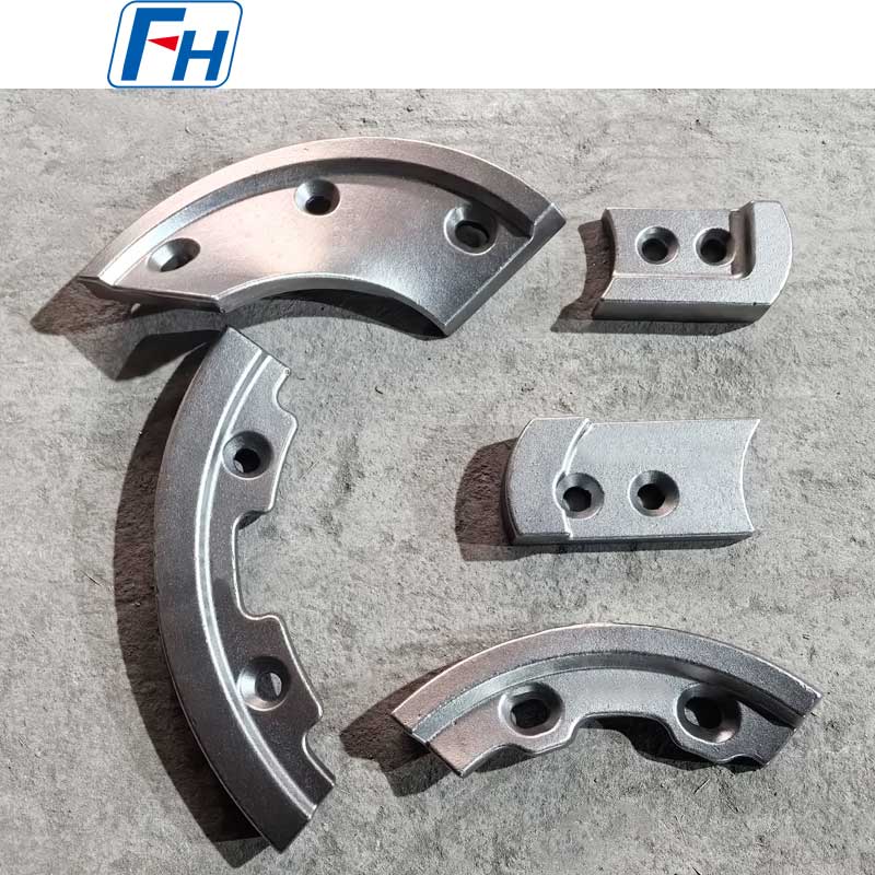 Cuchillas mezcladoras para hormigonera de hierro fundido Ni-Hard ideales para proyectos de construcción de mezcla de agregados