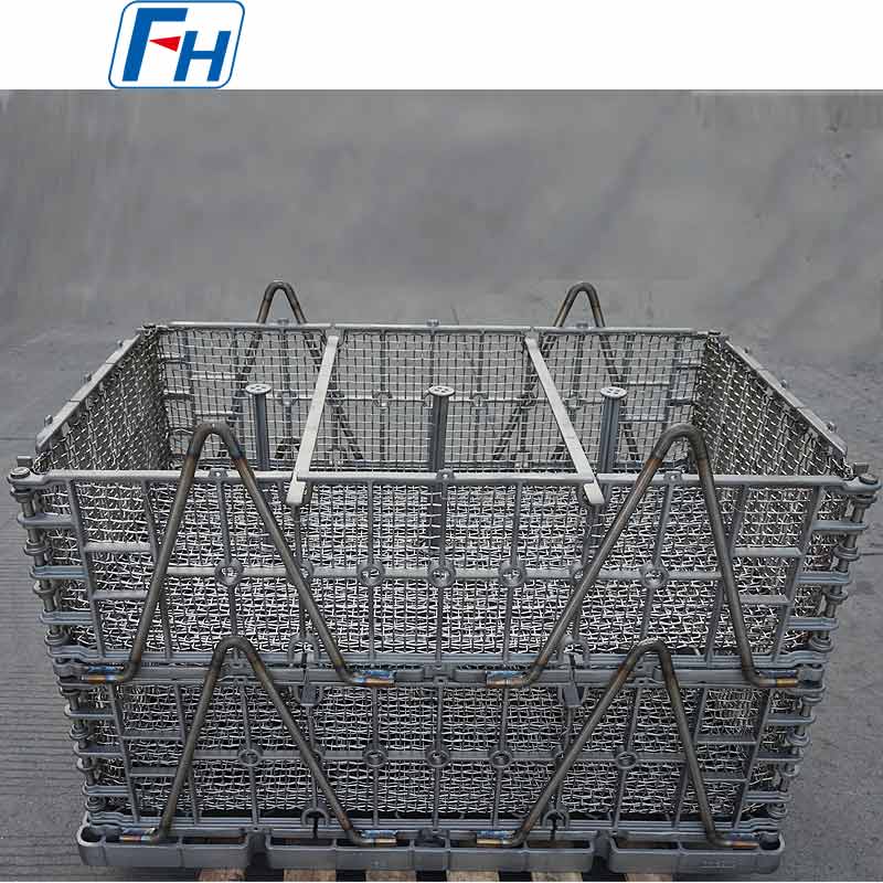 Las cestas de tratamiento térmico para hornos de vacío HR4Nb son adecuadas para institutos de investigación de materiales de aviación