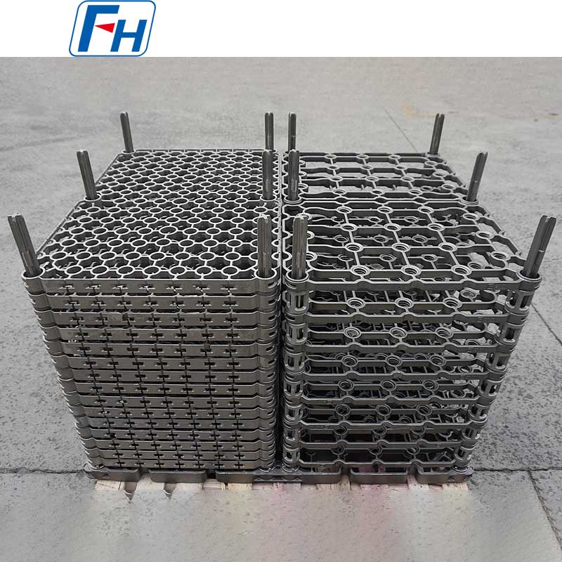 Las soluciones personalizadas de bandejas de tratamiento térmico de doble cara se adaptan perfectamente a sus hornos y piezas Ipsen, AFC, ALD