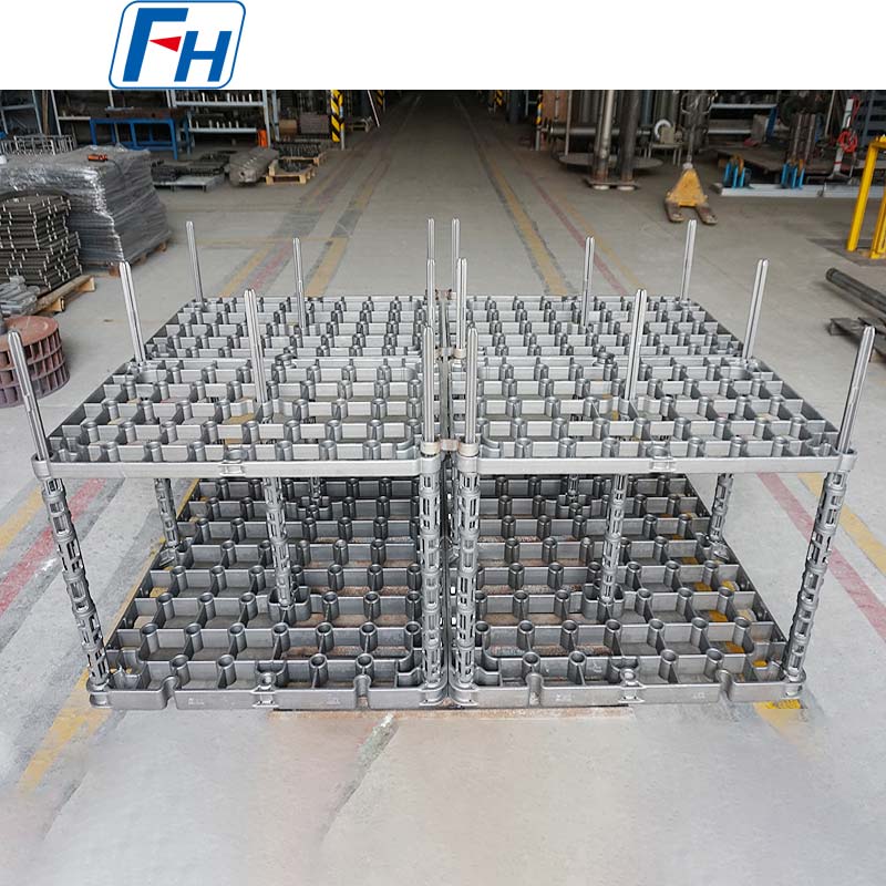 Certificación aeroespacial Accesorios de acero resistentes al calor para tratamiento térmico al vacío de componentes de aleación de titanio