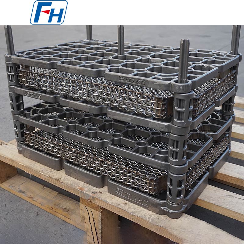 2,4879 Accesorios de tratamiento térmico refrigerados por nitrógeno Temperatura de funcionamiento de 1280 ℃