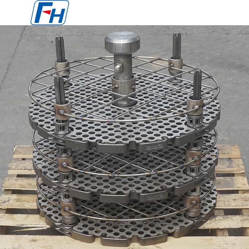 Accesorios y soportes para hornos tipo pozo personalizados FH® para carburación y enfriamiento