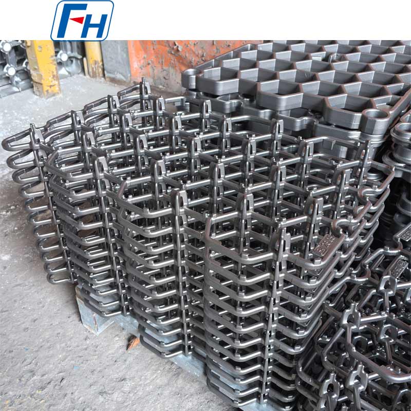 Soluciones eficientes de carga de hornos con bastidores de tratamiento térmico industrial | FH®