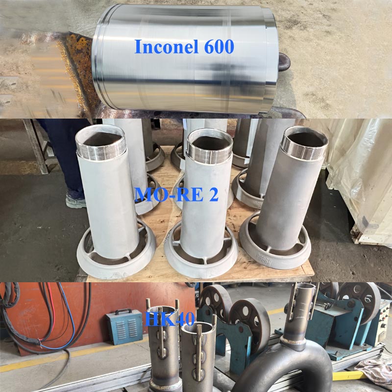 Comparación de aleación resistente al calor MO-RE 2, HK40 y Inconel 601/800 | Material del tubo del horno FH®