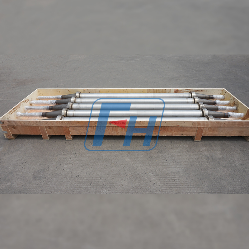 Rodillos de horno de 155x131x3250 mm para horno industrial