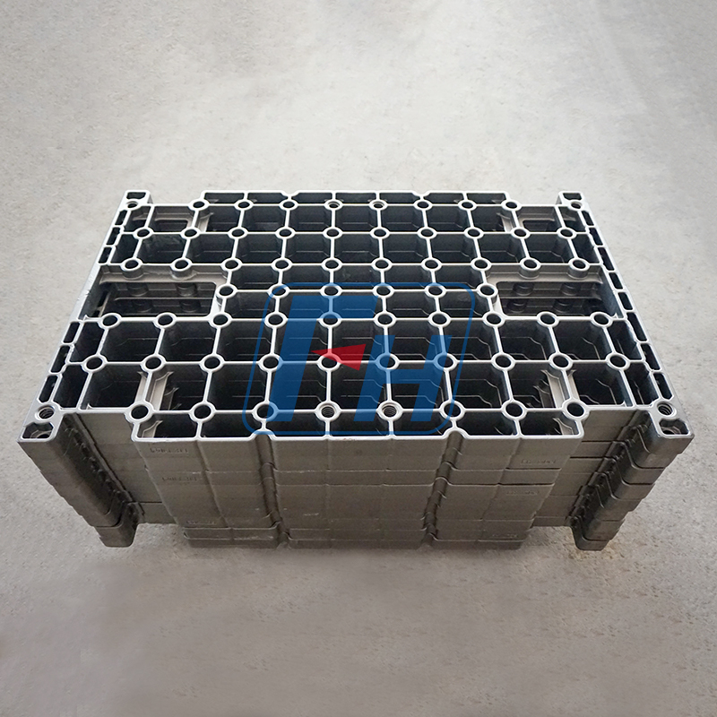 Bandeja base de tratamiento térmico para horno de cámara