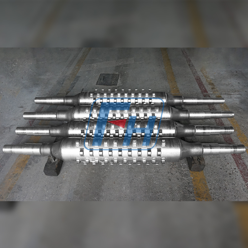 Rollo de hogar para horno de correa de enlace fundido