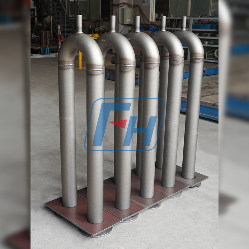 Tubos radiantes en U para horno de tratamiento térmico