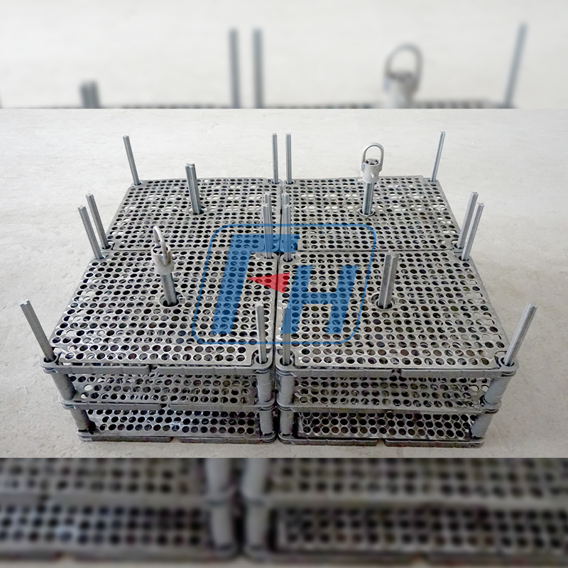 Accesorios de tratamiento térmico personalizados para ejes