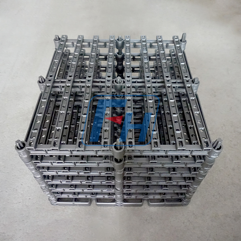 Accesorios de tratamiento térmico de 760x760x580 mm para horno continuo