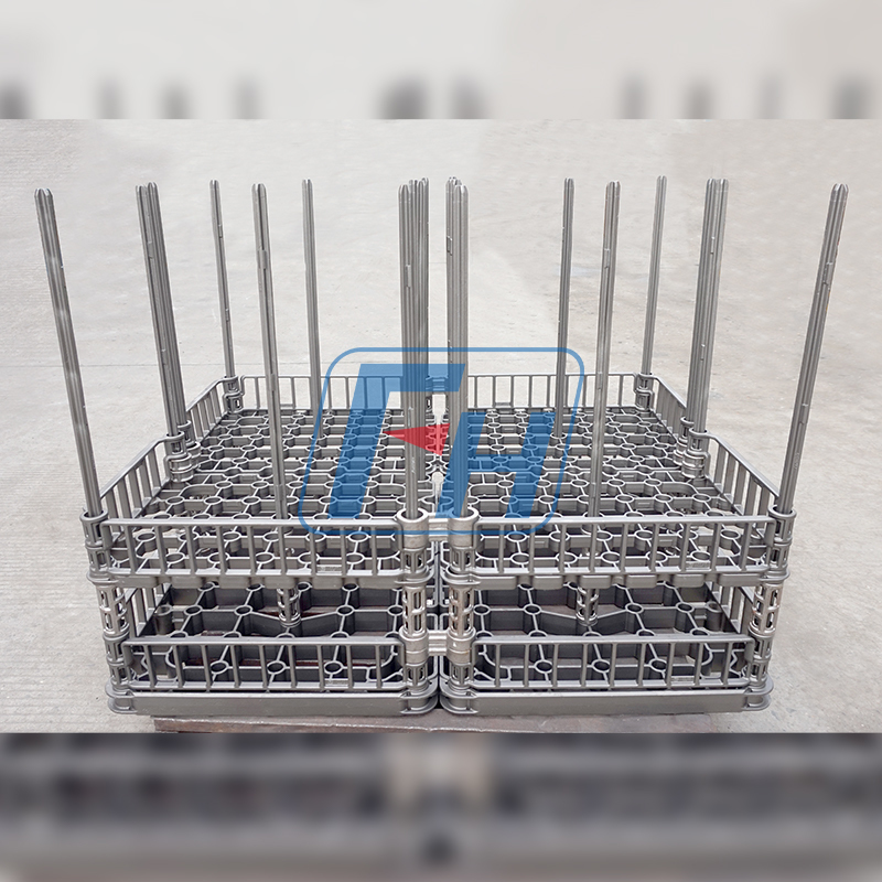 Accesorios de tratamiento térmico de 1200x900x900 mm para horno de vacío