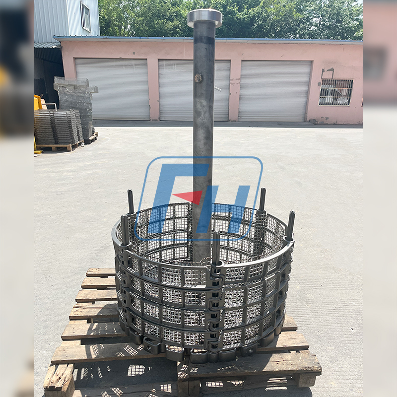 Accesorio de tratamiento térmico para horno de pozo