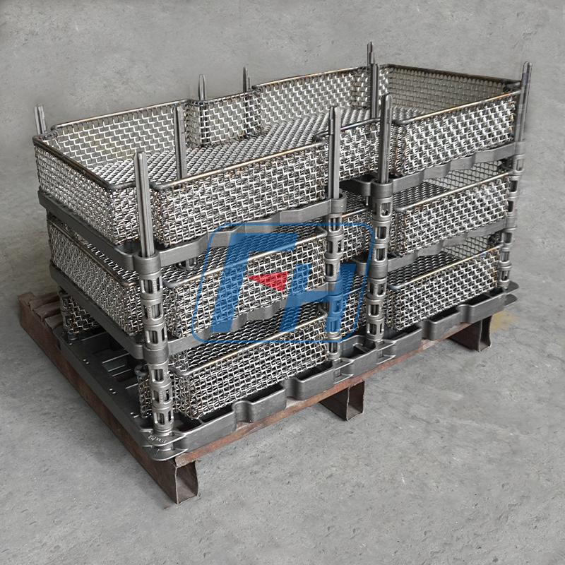 Accesorio de tratamiento térmico de 1100x600x600 mm para horno de usos múltiples