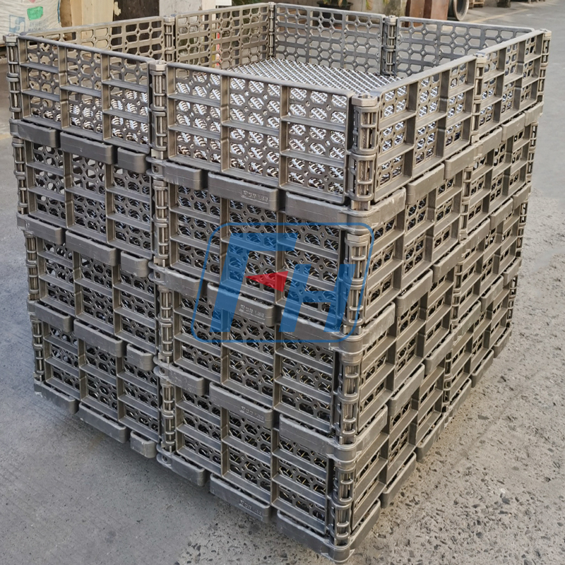 Cestas de tratamiento térmico para horno continuo Cesta 1380x1230x280mm