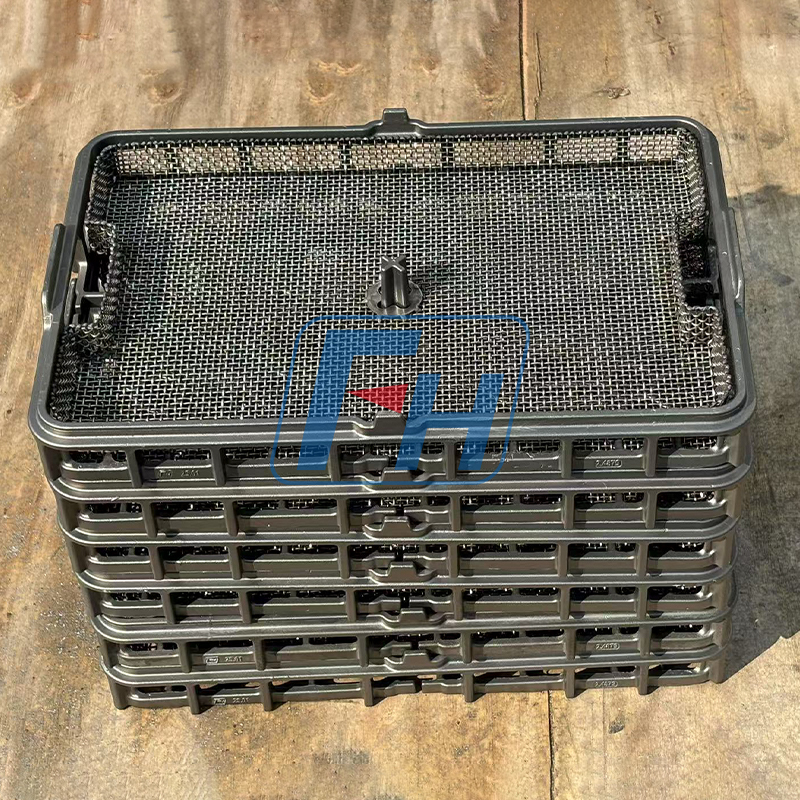 Cestas de tratamiento térmico al vacío de 450x300x50 mm