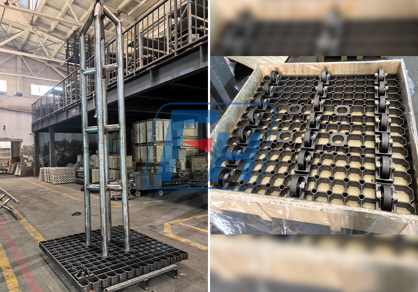 Enviar bandeja base para tratamiento térmico y estante grande a Estados Unidos